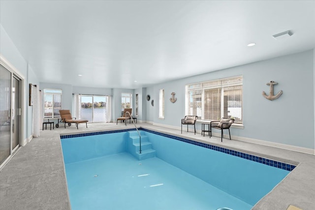 view of pool
