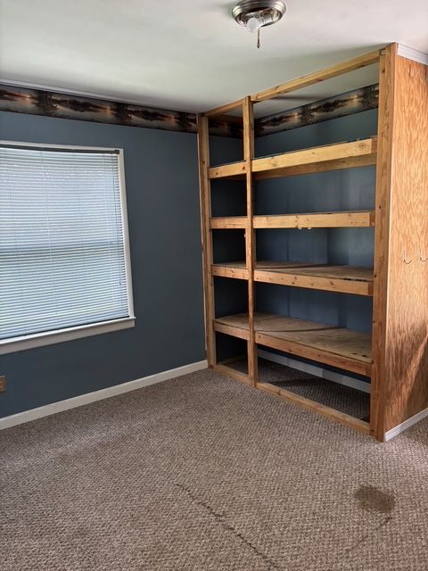 view of storage area