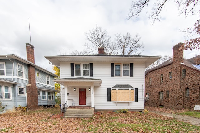 1636 N Grand Traverse St, Flint, MI 48503 - view of american foursquare style home