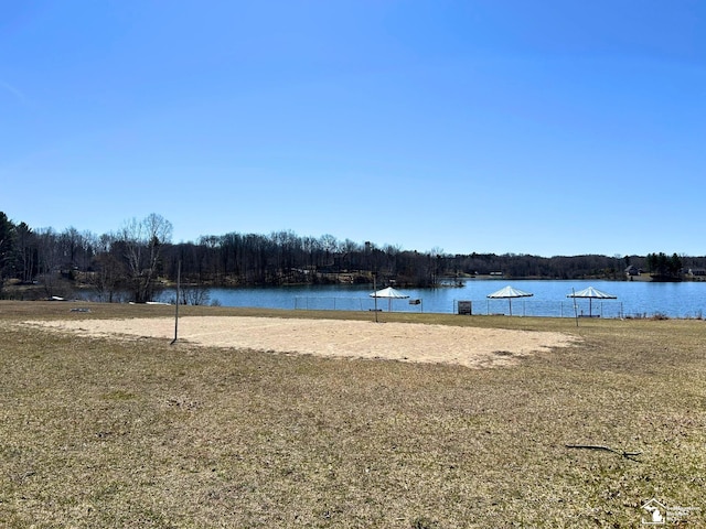 property view of water
