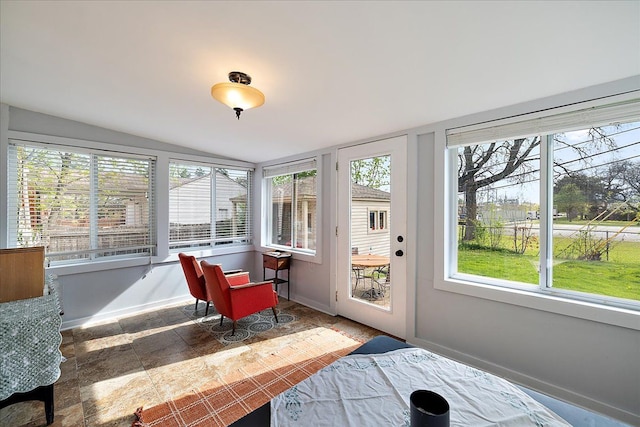 sunroom featuring plenty of natural light