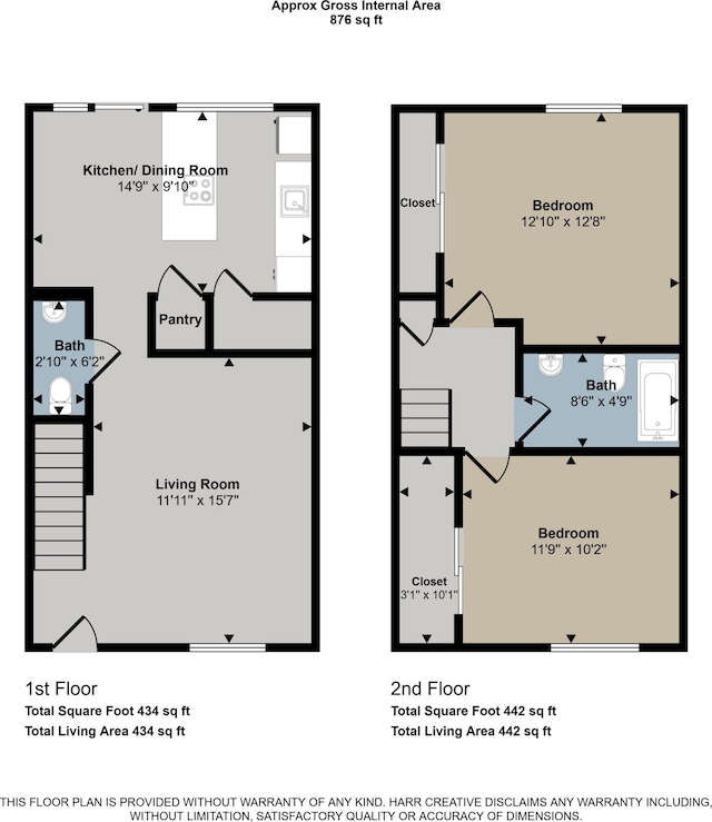 2464 Abbington Dr SE, Grand Rapids, MI 49506 - floor plan