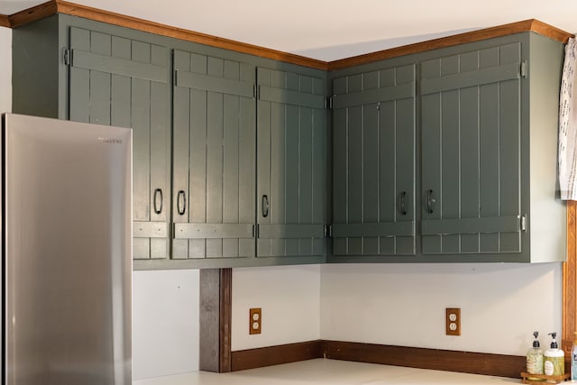 4824 Little Cedar Creek Dr, Attica, MI 48412 - kitchen with freestanding refrigerator