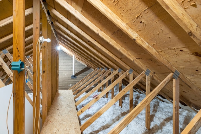 4824 Little Cedar Creek Dr, Attica, MI 48412 - view of unfinished attic