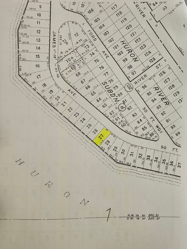 0 James Ave, Flat Rock MI, 48134 land for sale