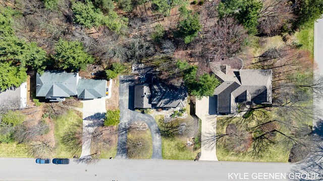 drone / aerial view