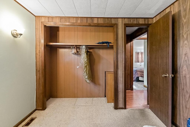 closet with visible vents