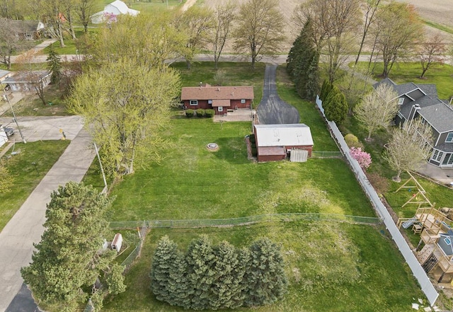 drone / aerial view
