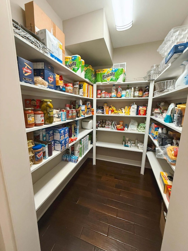 view of pantry