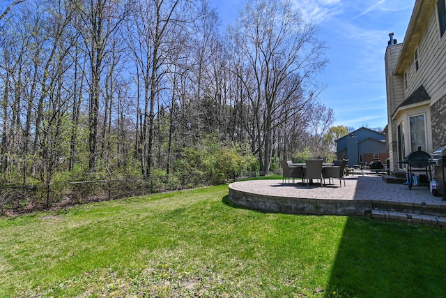 51466 Promenade Ln, New Baltimore, MI 48047 - view of yard with a patio area