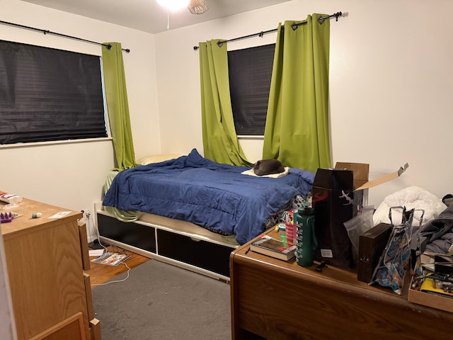 bedroom featuring wood finished floors