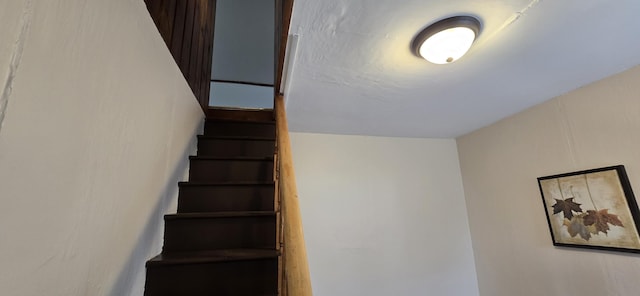 view of stairs
