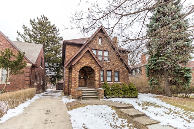 16924 Muirland St, Detroit, MI 48221 - english style home featuring brick siding