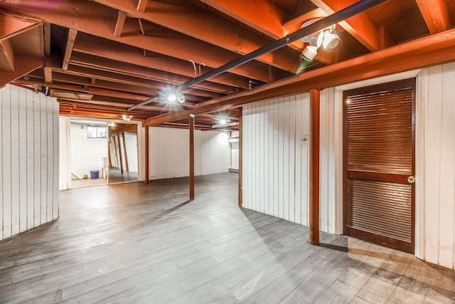 16924 Muirland St, Detroit, MI 48221 - below grade area with wood finished floors