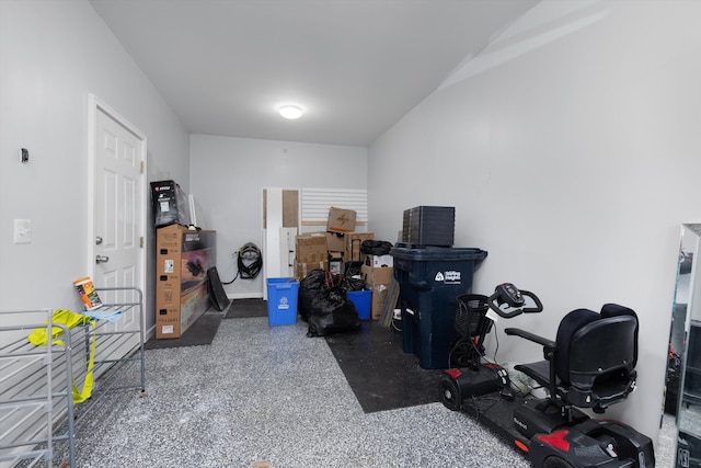 view of storage
