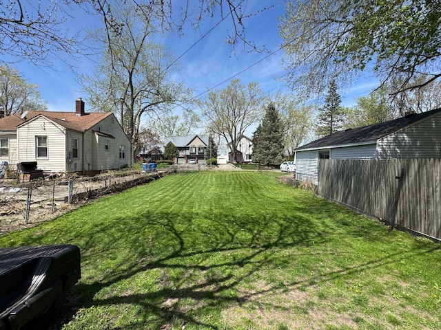 2361 Montroyal Ave, Waterford, MI 48328 - view of yard with fence and a residential view
