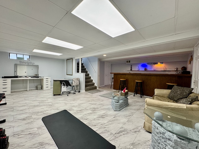 2361 Montroyal Ave, Waterford, MI 48328 - interior space featuring stairs