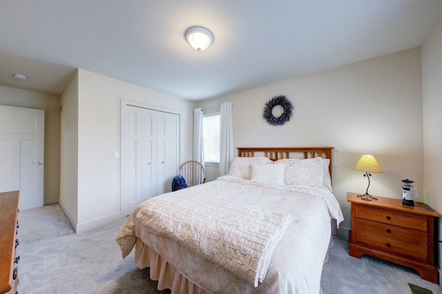 3088 Painted Dr, Howell, MI 48843 - bedroom with carpet, baseboards, and a closet