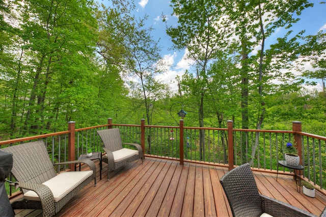 3088 Painted Dr, Howell, MI 48843 - view of wooden terrace