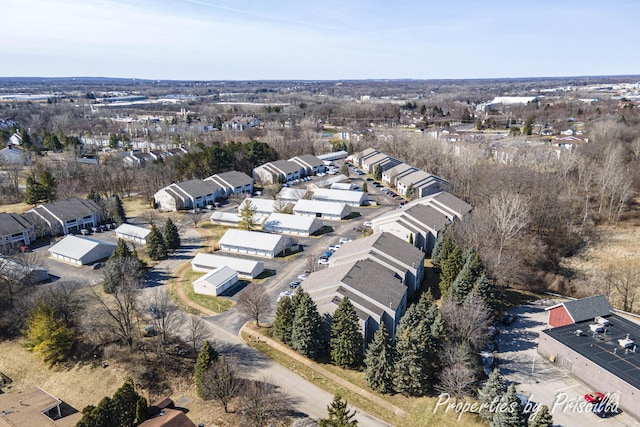 3025 Poplar Creek Dr SE Unit 104, Grand Rapids, MI 49512 - aerial overview of property's location with nearby suburban area