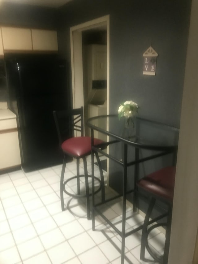 view of dining area