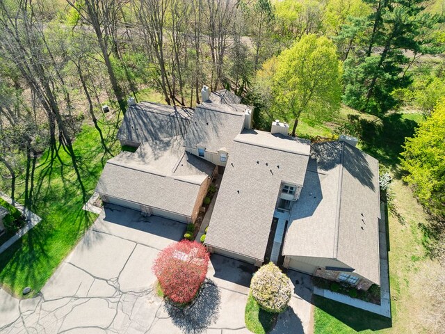 bird's eye view