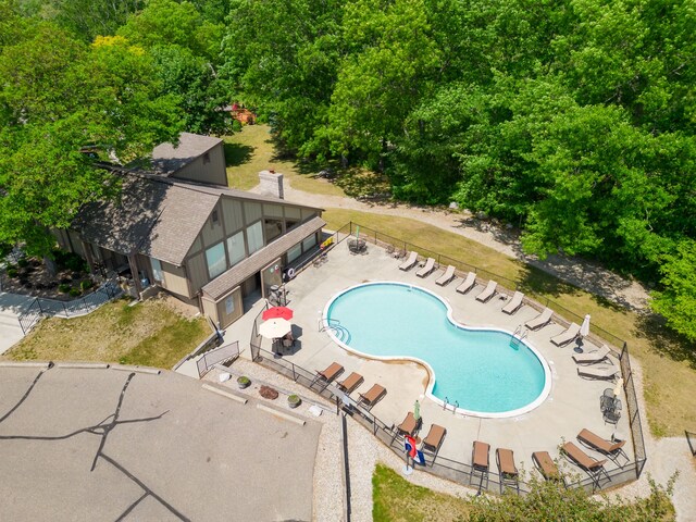 bird's eye view