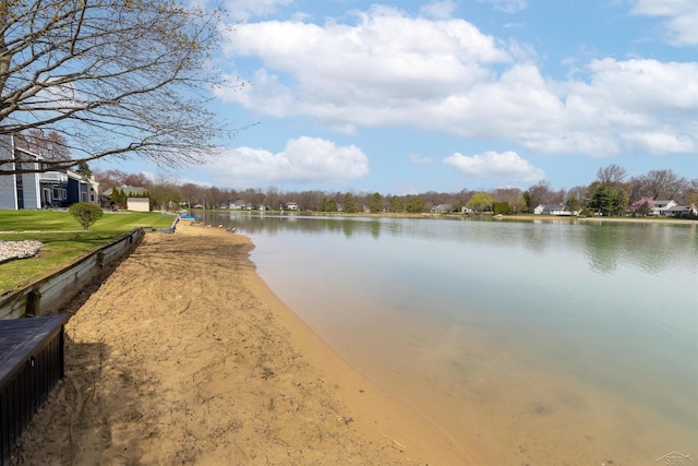 property view of water