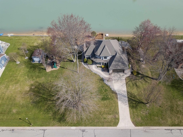 drone / aerial view