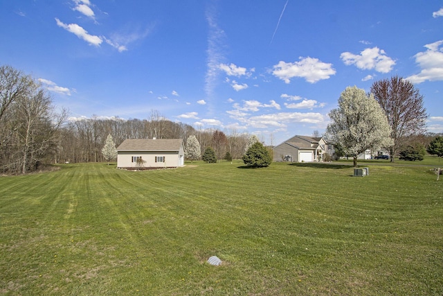 1077 Sun Valley Ln, Allegan, MI 49010 - view of yard