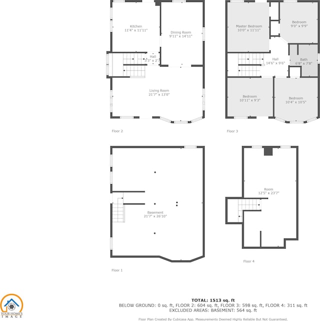 574 Melbourne St, Detroit, MI 48202 - floor plan