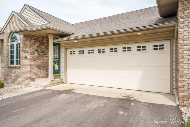 exterior space featuring driveway