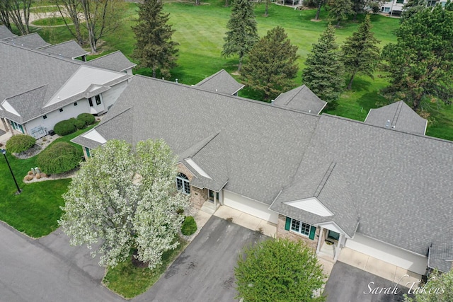 drone / aerial view