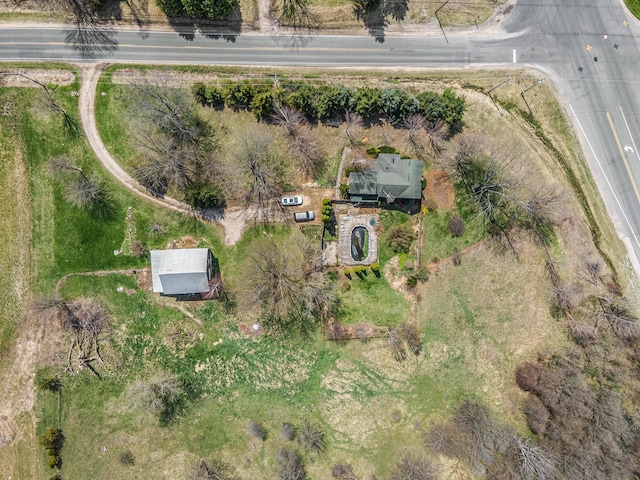 3500 N Oceana Dr, Hart, MI 49420 - bird's eye view featuring a rural view
