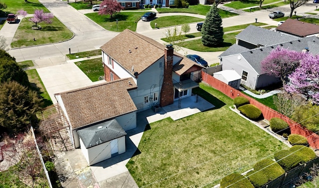 35490 Hatherly Dr, Sterling Heights, MI 48310 - bird's eye view