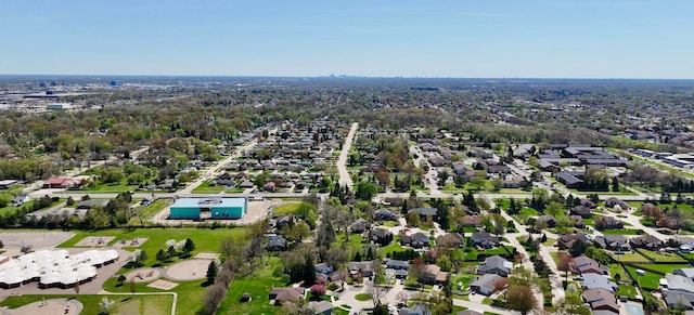 35490 Hatherly Dr, Sterling Heights, MI 48310 - bird's eye view featuring a residential view