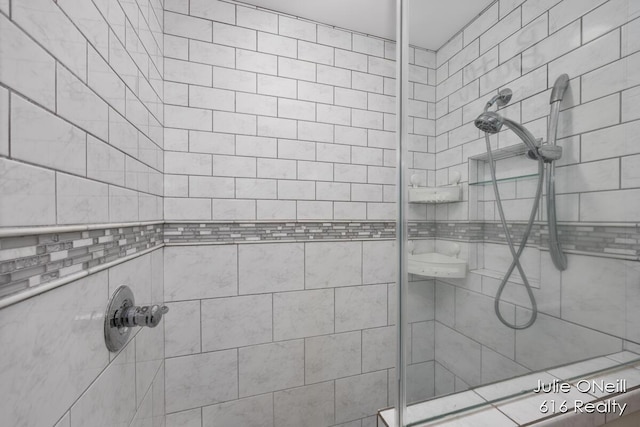 full bath with a stall shower