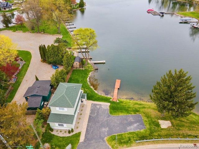 1319 Rochester Rd, Leonard, MI 48367 - bird's eye view of a nearby body of water