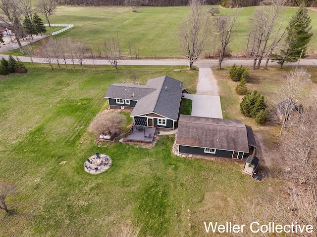 drone / aerial view