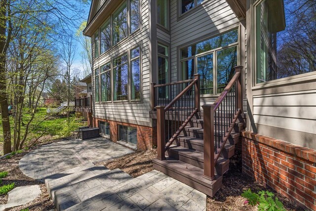 exterior space featuring a patio