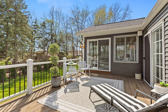 view of deck