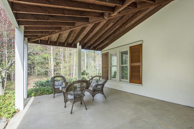 view of patio