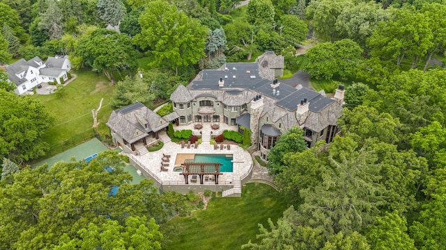 26565 Scenic, Franklin, MI 48025 - birds eye view of property