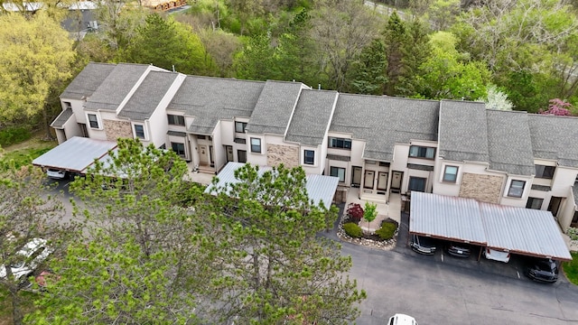 aerial view