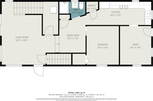 1355 Middle Ln, Battle Creek, MI 49014 - view of home floor plan