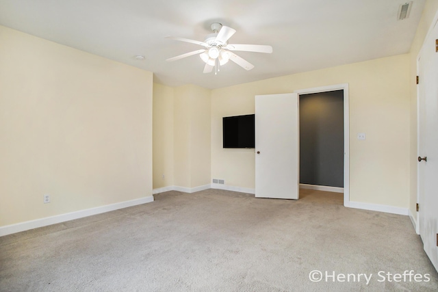 1355 Middle Ln, Battle Creek, MI 49014 - unfurnished bedroom featuring carpet flooring and ceiling fan