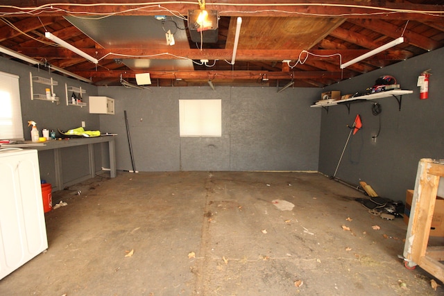 1068 La Salle Ave, Waterford, MI 48328 - garage with a garage door opener