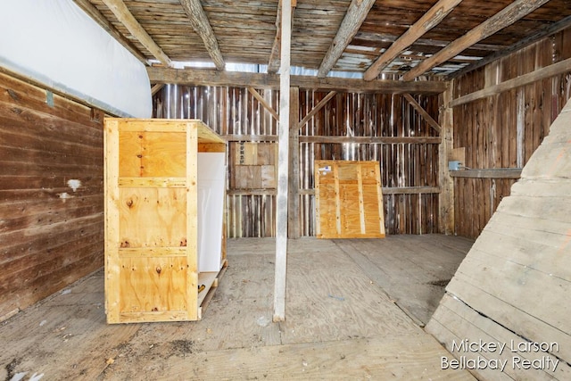 view of stable