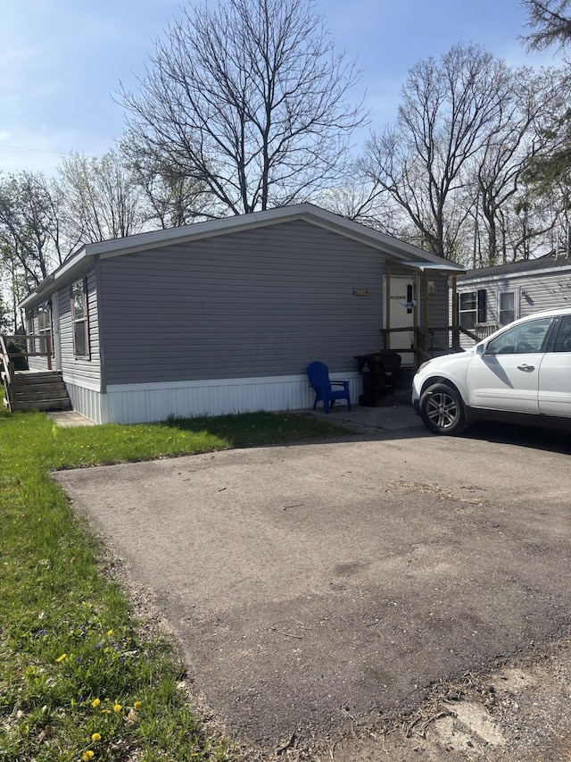 view of side of home