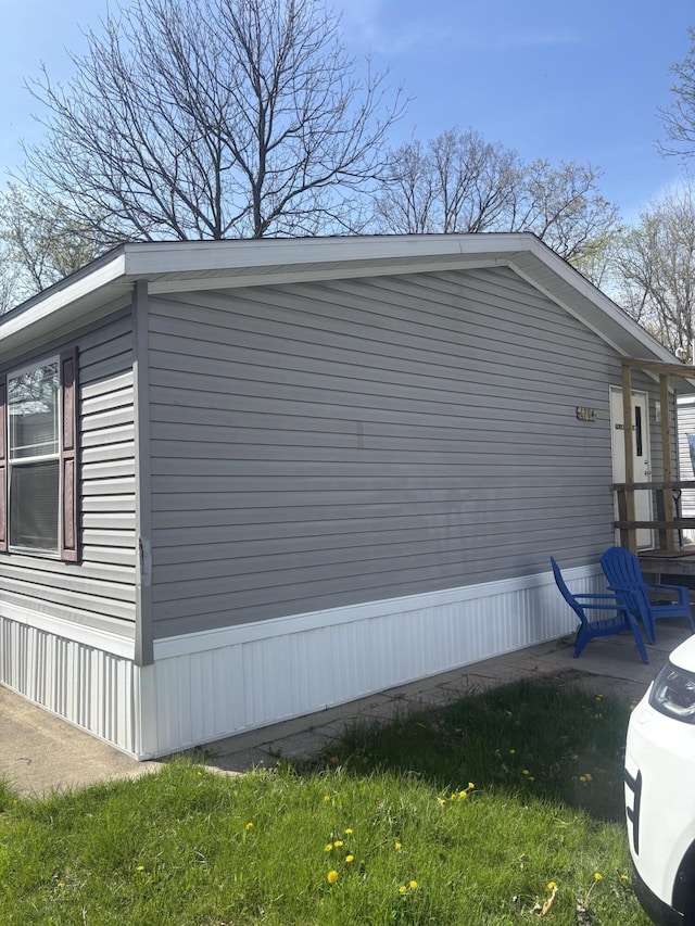 view of property exterior